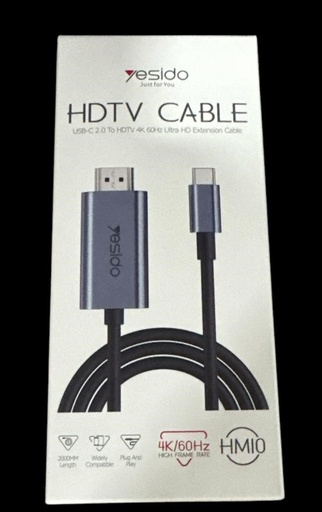 [51743] CABLE YESIDO HDMI - TIPO C HM10