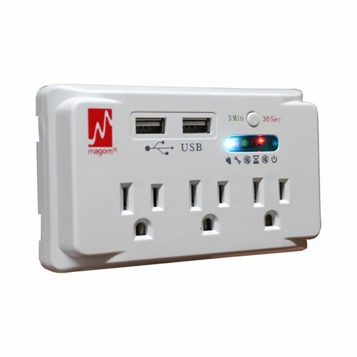 [12345] PROTECTOR DE VOLTAJE MAGOM